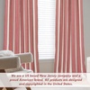 image:imageDriftAway Chris Blackout Curtain 2 Panels Grommet W52xL84 Dark BlueRedLight Lineng