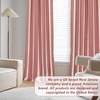 image:imageDriftAway Chris Blackout Curtain 2 Panels Grommet W52xL84 Dark BlueRedLight Lineng