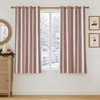 image:imageDriftAway Chris Blackout Curtain 2 Panels Grommet W52xL84 Dark BlueRedLight Lineng