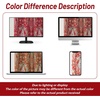 image:imageDriftAway Christopher Peacock Floral Pattern Thermal Insulated Blackout Window Curtain Valance Rod Pocket 2 Layers 52 Inch by 18 Inch Plus 2 Inch Header RedRed