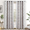 image:imageDriftAway Curtains for Bedroom Room Darkening Curtain 84 Inch Medallion Drapes for Living Room Damask Pattern Thermal Window Treatments Grommet 2 PanelsAdriannebeige