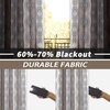 image:imageDriftAway Curtains for Bedroom Room Darkening Curtain 84 Inch Medallion Drapes for Living Room Damask Pattern Thermal Window Treatments Grommet 2 PanelsAdriannebeige