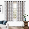 image:imageDriftAway Curtains for Bedroom Room Darkening Curtain 84 Inch Medallion Drapes for Living Room Damask Pattern Thermal Window Treatments Grommet 2 PanelsAdriannebeige