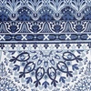 image:imageDriftAway Curtains for Bedroom Room Darkening Curtain 84 Inch Medallion Drapes for Living Room Damask Pattern Thermal Window Treatments Grommet 2 PanelsDelfinanavy
