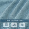 image:imageDriftAway Double Layer Linen Blackout Tie Up Curtains Thermal Insulated Fully Lined Balloon Roman Shade Bathroom Window Adjustable Rod Pocket for Small Window 31 Inch by 47 Inch YellowDusty Blue