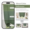 image:imageDriftAway Double Layer Linen Blackout Tie Up Curtains Thermal Insulated Fully Lined Balloon Roman Shade Bathroom Window Adjustable Rod Pocket for Small Window 31 Inch by 47 Inch YellowOlive Green