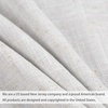 image:imageDriftAway Double Layer Linen Blackout Tie Up Curtains Thermal Insulated Fully Lined Balloon Roman Shade Bathroom Window Adjustable Rod Pocket for Small Window 31 Inch by 47 Inch YellowLight Ivory