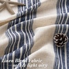 image:imageDriftAway Farmhouse Curtains for Living Room Vertical Striped Linen Curtains Semi Sheer Light Filtering Grommet Window Treatments 84 Inches Long 2 Panels Pinstripe Navy on BeigeB Dark Blue
