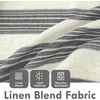 image:imageDriftAway Farmhouse Curtains for Living Room Vertical Striped Linen Curtains Semi Sheer Light Filtering Grommet Window Treatments 84 Inches Long 2 Panels Pinstripe Navy on BeigeB Grey