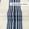 image:imageDriftAway Farmhouse Curtains for Living Room Vertical Striped Linen Curtains Semi Sheer Light Filtering Grommet Window Treatments 84 Inches Long 2 Panels Pinstripe Navy on BeigeB Dark Blue