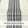 image:imageDriftAway Farmhouse Curtains for Living Room Vertical Striped Linen Curtains Semi Sheer Light Filtering Grommet Window Treatments 84 Inches Long 2 Panels Pinstripe Navy on BeigeB Grey