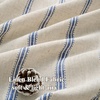 image:imageDriftAway Farmhouse Curtains for Living Room Vertical Striped Linen Curtains Semi Sheer Light Filtering Grommet Window Treatments 84 Inches Long 2 Panels Pinstripe Navy on BeigeG Navy on Beige
