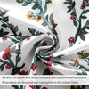 image:imageDriftAway Jasmine Watercolor Branch Botanical Thermal Insulated Energy Saving Window Curtain Valance for Living Room Bedroom Kitchen 2 Layers 52 Inch by 18 Inch Plus 2 Inch Header Multi 1 Pack1