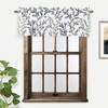 image:imageDriftAway Jasmine Watercolor Branch Botanical Thermal Insulated Energy Saving Window Curtain Valance for Living Room Bedroom Kitchen 2 Layers 52 Inch by 18 Inch Plus 2 Inch Header Multi 1 Pack1