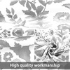 image:imageDriftAway Julia Waterfall Watercolor Blooming Flower Thermal Insulated Energy Saving Window Curtain Valance for Living Room Bedroom 2 Layers Rod Pocket 52 Inch by 18 Inch Plus 2 Inch Header BlushGrey
