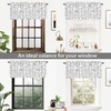 image:imageDriftAway Julia Waterfall Watercolor Blooming Flower Thermal Insulated Energy Saving Window Curtain Valance for Living Room Bedroom 2 Layers Rod Pocket 52 Inch by 18 Inch Plus 2 Inch Header BlushGrey