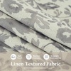 image:imageDriftAway Julia Waterfall Watercolor Blooming Flower Thermal Insulated Energy Saving Window Curtain Valance for Living Room Bedroom 2 Layers Rod Pocket 52 Inch by 18 Inch Plus 2 Inch Header BlushLinen Gray