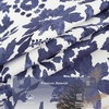 image:imageDriftAway Julia Waterfall Watercolor Blooming Flower Thermal Insulated Energy Saving Window Curtain Valance for Living Room Bedroom 2 Layers Rod Pocket 52 Inch by 18 Inch Plus 2 Inch Header BlushNavy