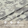 image:imageDriftAway Julia Waterfall Watercolor Blooming Flower Thermal Insulated Energy Saving Window Curtain Valance for Living Room Bedroom 2 Layers Rod Pocket 52 Inch by 18 Inch Plus 2 Inch Header BlushLinen Gray
