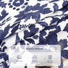 image:imageDriftAway Julia Waterfall Watercolor Blooming Flower Thermal Insulated Energy Saving Window Curtain Valance for Living Room Bedroom 2 Layers Rod Pocket 52 Inch by 18 Inch Plus 2 Inch Header BlushNavy