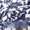 image:imageDriftAway Julia Waterfall Watercolor Blooming Flower Thermal Insulated Energy Saving Window Curtain Valance for Living Room Bedroom 2 Layers Rod Pocket 52 Inch by 18 Inch Plus 2 Inch Header BlushNavy