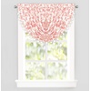 image:imageDriftAway Julia Waterfall Watercolor Blooming Flower Thermal Insulated Energy Saving Window Curtain Valance for Living Room Bedroom 2 Layers Rod Pocket 52 Inch by 18 Inch Plus 2 Inch Header BlushBlush