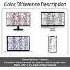 image:imageDriftAway Julia Waterfall Watercolor Blooming Flower Thermal Insulated Energy Saving Window Curtain Valance for Living Room Bedroom 2 Layers Rod Pocket 52 Inch by 18 Inch Plus 2 Inch Header BlushGrey
