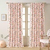 image:imageDriftAway Lauren Pink Blackout Curtains for Bedroom Colorful Watercolor Branch Printed Pattern Lined Thermal Insulated Grommet Drapes 2 Panels for Girls Living Room 84 Inch Soft PinkSoft Pink