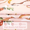 image:imageDriftAway Lauren Pink Blackout Curtains for Bedroom Colorful Watercolor Branch Printed Pattern Lined Thermal Insulated Grommet Drapes 2 Panels for Girls Living Room 84 Inch Soft PinkSoft Pink