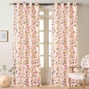 image:imageDriftAway Lauren Pink Blackout Curtains for Bedroom Colorful Watercolor Branch Printed Pattern Lined Thermal Insulated Grommet Drapes 2 Panels for Girls Living Room 84 Inch Soft PinkSoft Pink
