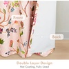 image:imageDriftAway Lauren Pink Blackout Curtains for Bedroom Colorful Watercolor Branch Printed Pattern Lined Thermal Insulated Grommet Drapes 2 Panels for Girls Living Room 84 Inch Soft PinkSoft Pink
