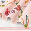 image:imageDriftAway Lauren Pink Blackout Curtains for Bedroom Colorful Watercolor Branch Printed Pattern Lined Thermal Insulated Grommet Drapes 2 Panels for Girls Living Room 84 Inch Soft PinkSoft Pink