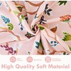 image:imageDriftAway Lauren Pink Blackout Curtains for Bedroom Colorful Watercolor Branch Printed Pattern Lined Thermal Insulated Grommet Drapes 2 Panels for Girls Living Room 84 Inch Soft PinkSoft Pink