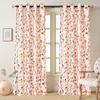 image:imageDriftAway Lauren Pink Blackout Curtains for Bedroom Colorful Watercolor Branch Printed Pattern Lined Thermal Insulated Grommet Drapes 2 Panels for Girls Living Room 84 Inch Soft PinkSoft Pink