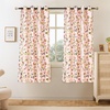 image:imageDriftAway Lauren Pink Blackout Curtains for Bedroom Colorful Watercolor Branch Printed Pattern Lined Thermal Insulated Grommet Drapes 2 Panels for Girls Living Room 84 Inch Soft PinkSoft Pink