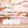 image:imageDriftAway Lauren Pink Blackout Curtains for Bedroom Colorful Watercolor Branch Printed Pattern Lined Thermal Insulated Grommet Drapes 2 Panels for Girls Living Room 84 Inch Soft PinkSoft Pink
