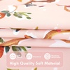 image:imageDriftAway Lauren Pink Blackout Curtains for Bedroom Colorful Watercolor Branch Printed Pattern Lined Thermal Insulated Grommet Drapes 2 Panels for Girls Living Room 84 Inch Soft PinkSoft Pink