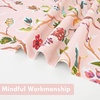 image:imageDriftAway Lauren Pink Blackout Curtains for Bedroom Colorful Watercolor Branch Printed Pattern Lined Thermal Insulated Grommet Drapes 2 Panels for Girls Living Room 84 Inch Soft PinkSoft Pink