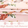 image:imageDriftAway Lauren Pink Blackout Curtains for Bedroom Colorful Watercolor Branch Printed Pattern Lined Thermal Insulated Grommet Drapes 2 Panels for Girls Living Room 84 Inch Soft PinkSoft Pink