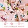 image:imageDriftAway Lauren Pink Blackout Curtains for Bedroom Colorful Watercolor Branch Printed Pattern Lined Thermal Insulated Grommet Drapes 2 Panels for Girls Living Room 84 Inch Soft PinkSoft Pink