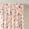 image:imageDriftAway Lauren Pink Blackout Curtains for Bedroom Colorful Watercolor Branch Printed Pattern Lined Thermal Insulated Grommet Drapes 2 Panels for Girls Living Room 84 Inch Soft PinkSoft Pink