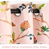 image:imageDriftAway Lauren Pink Blackout Curtains for Bedroom Colorful Watercolor Branch Printed Pattern Lined Thermal Insulated Grommet Drapes 2 Panels for Girls Living Room 84 Inch Soft PinkSoft Pink