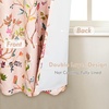 image:imageDriftAway Lauren Pink Blackout Curtains for Bedroom Colorful Watercolor Branch Printed Pattern Lined Thermal Insulated Grommet Drapes 2 Panels for Girls Living Room 84 Inch Soft PinkSoft Pink