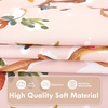 image:imageDriftAway Lauren Pink Blackout Curtains for Bedroom Colorful Watercolor Branch Printed Pattern Lined Thermal Insulated Grommet Drapes 2 Panels for Girls Living Room 84 Inch Soft PinkSoft Pink