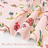 image:imageDriftAway Lauren Pink Blackout Curtains for Bedroom Colorful Watercolor Branch Printed Pattern Lined Thermal Insulated Grommet Drapes 2 Panels for Girls Living Room 84 Inch Soft PinkSoft Pink