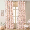 image:imageDriftAway Lauren Pink Blackout Curtains for Bedroom Colorful Watercolor Branch Printed Pattern Lined Thermal Insulated Grommet Drapes 2 Panels for Girls Living Room 84 Inch Soft PinkSoft Pink