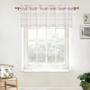 image:imageDriftAway Linen Textured Curtain Valances for Windows Light Filtering 3 Inch Rod Pocket Farmhouse Country Rustic Kitchen Valances for Bedroom Living Room Bathroom 14 inch Length BeigeRed