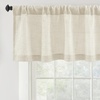 image:imageDriftAway Linen Textured Curtain Valances for Windows Light Filtering 3 Inch Rod Pocket Farmhouse Country Rustic Kitchen Valances for Bedroom Living Room Bathroom 14 inch Length BeigeBeige