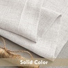 image:imageDriftAway Linen Textured Curtain Valances for Windows Light Filtering 3 Inch Rod Pocket Farmhouse Country Rustic Kitchen Valances for Bedroom Living Room Bathroom 14 inch Length BeigeIvory White