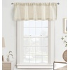image:imageDriftAway Linen Textured Curtain Valances for Windows Light Filtering 3 Inch Rod Pocket Farmhouse Country Rustic Kitchen Valances for Bedroom Living Room Bathroom 14 inch Length BeigeBeige